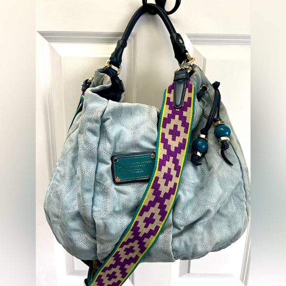 Marc Jacobs Handbags - Rare Vintage Marc Jacobs denim workwear hobo / tote style bag